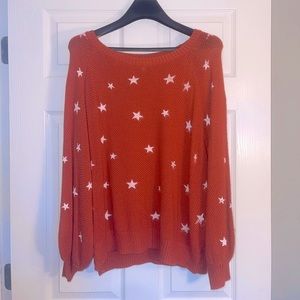 NWOT Umgee Star Sweater